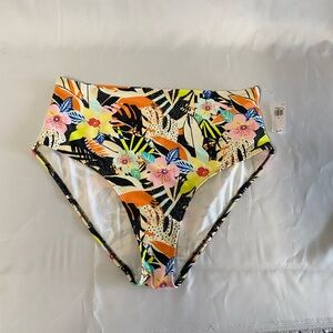 NWT Old Navy Full coverage high-waisted bikini bottoms